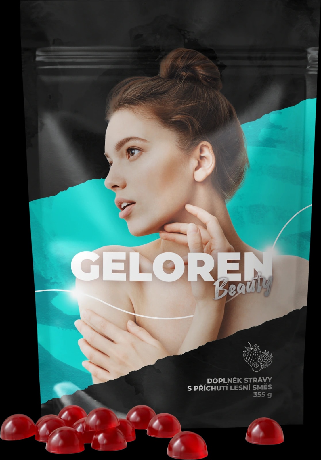 Geloren Beauty forest-fruit food supplement pack